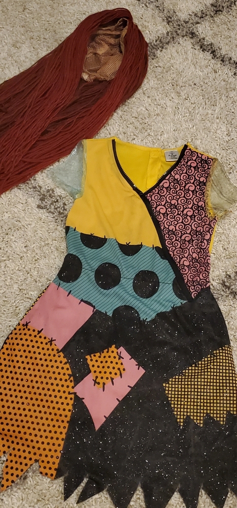 The Nightmare Before Christmas Sally dress and wig